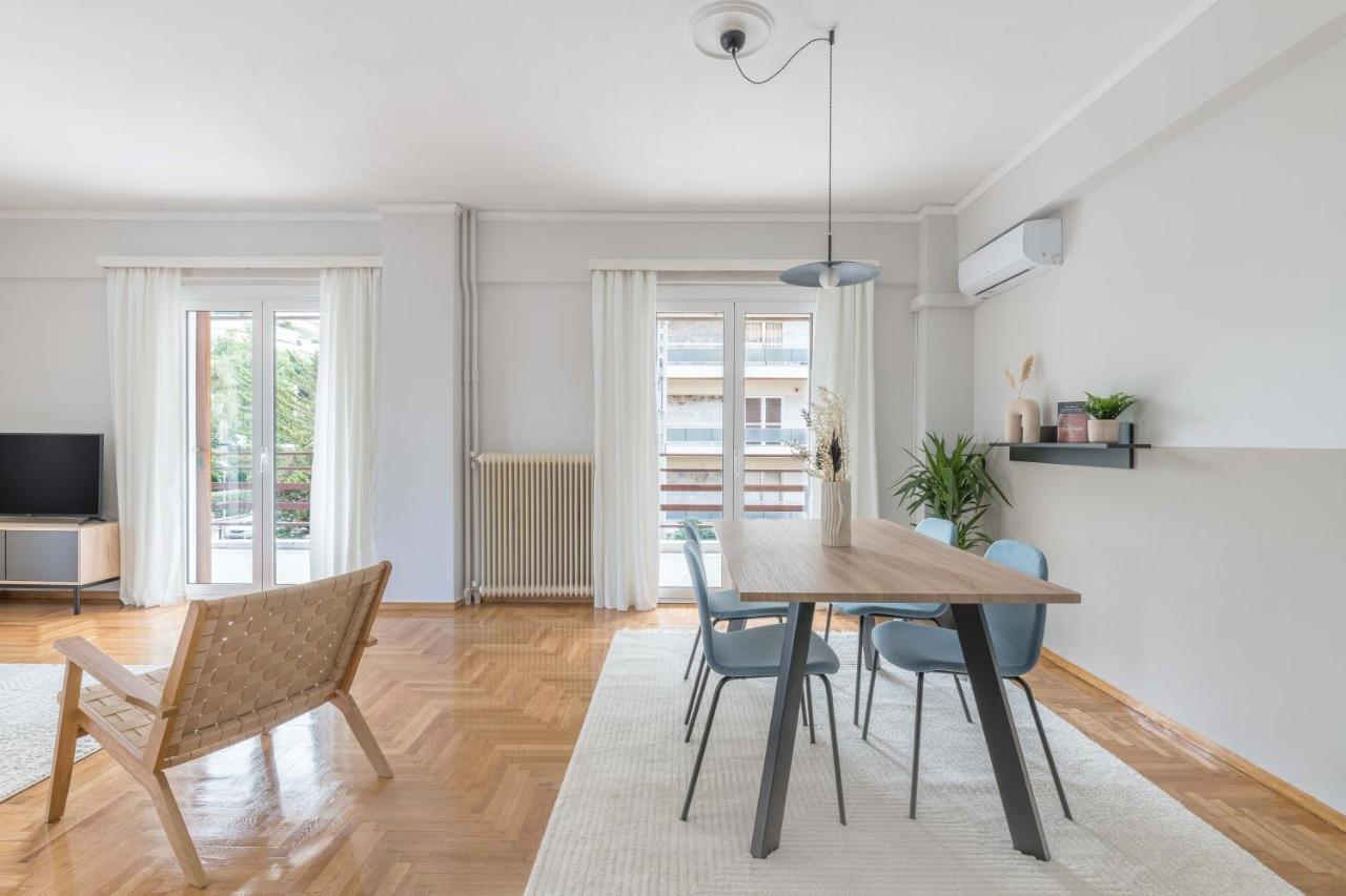 Homey 2Br Apartment In Cholargos By Upstreet Atene Esterno foto